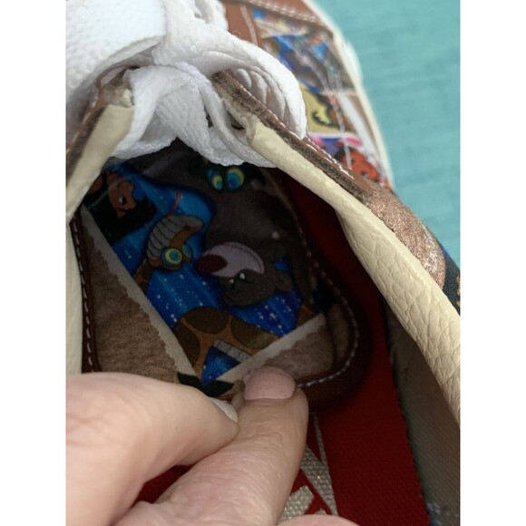 Vans x Disney 100th Scrapbook Old Skool Skate Sneakers Shoes Mens 6.5 Women’s 8 - Picture 9 of 13
